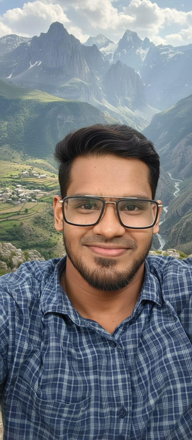 Sure! Here's Yasi in the Dagestan mountains. 